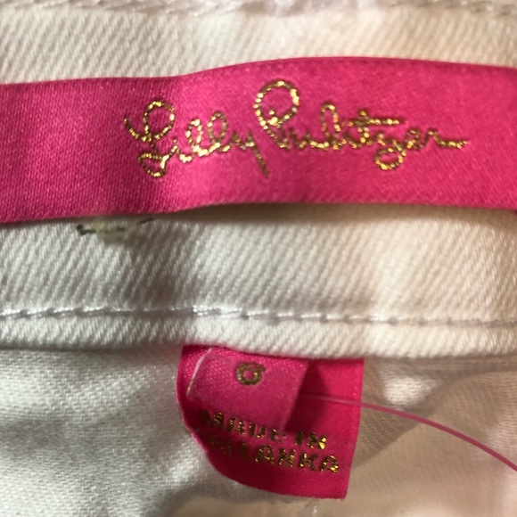 🎉 HP 🎉 🆕 Lilly Pulitzer South Ocean Slim Crop Jean - Picture 13 of 13